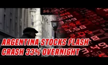 Argentina Stocks Crash 33% | The Contagion Has Just Begun
