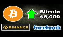 BITCOIN OVER $6,000! Binance Hack - Facebook Unbans Crypto Ads - R3 50 Banks - LCX Exchange - Zebpay