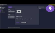 LNbits Extension: Events, Sell/register tickets for an event