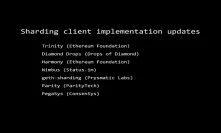 1. Sharding client implementation updates - The Ethereum Sharding Meeting #2 - Berlin