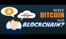 Why Bitcoin but not Blockchain?