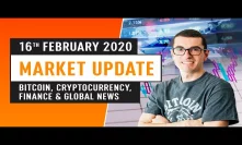 Bitcoin, Cryptocurrency, Finance & Global News - February 16th 2020