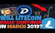 ATTENTION: Will The Litecoin Rally Continue In March 2019? DigiByte About To Break Out! (DGB)