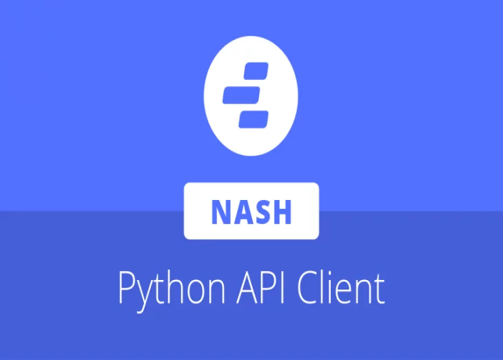 Nash releases its Python API client, improving support for automated trading