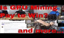 Is mining pay to win? Is there a way to see mining distribution? Highlights