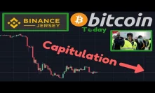 Bitcoin CAPITULATION?! | Binance Jersey HUGE Demand!! | French Bank Run RIGHT NOW!