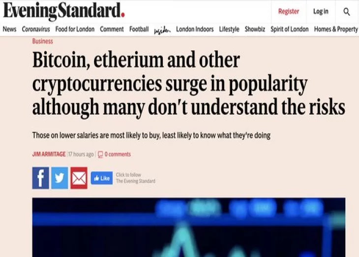Major British Paper Edited by Former Chancellor Can’t Spell Ethereum