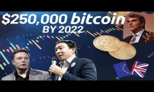 $250,000 BTC by 2022 | Elon Musk Supports Andrew Yang | Bitcoin News