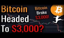 Bitcoin Dropped To $3,500! Is Bitcoin Headed To $3,000?