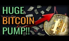 15% IN 9 HOURS! Bitcoin Bounced HARD! Bitcoin SAVED From $6,000? Fed Injects HALF A TRILLION