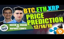 Price Predictions: Bitcoin ($BTC) , Ethereum ($ETH), Ripple ($XRP), & More! - 12/14/18