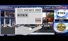 #KCN Stex.com integrates #USDT token based on #TRON
