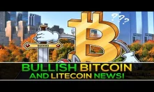 BULLISH Litecoin & Bitcoin News + Crypto Bounce Saves The Day!!!