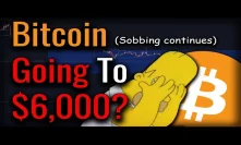 Bitcoin Is Falling FAST! - Bitcoin Headed To $6,000??