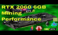 ASUS ROG STRIX RTX 2060 OC 6GB DDR6 WOAH Cryptocurrency Performance Test PROGPOW ETH RVN BEAM