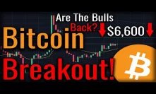 Bitcoin Tests $6,600 - Huge Bitcoin Breakout Coming??