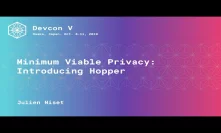 Minimum Viable Privacy: Introducing Hopper by Julien Niset