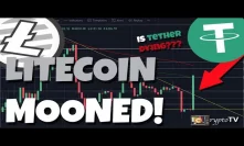 Litecoin Moons As Tether Crashes? This Is When You Should Buy...