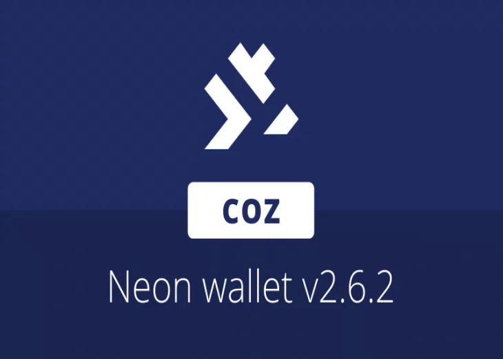 COZ releases Neon wallet v2.6.2, opens beta test registration for Mobile version