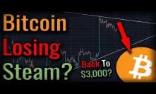 Has Bitcoin Lost Momentum? Is Bitcoin Headed To $3,000?