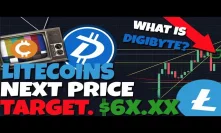 Litecoin's Next Price Target - Warren Buffett Bashes Bitcoin - What Is DigiByte (DGB)?