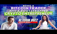 Bitcoin Trading and Being An Entrepreneur in the Crypto Space with Jeff Kirdeikis of Uptrennd