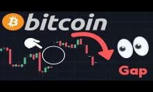 BITCOIN FILLED THE GAP!!! GOOD OR BAD SIGN?! HUGE NEW SIGN IN THE CHART!!!