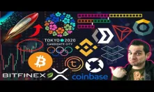 ICOs Coming To Bitcoin! $XRP Official Currency of 2020 Olympics? 0x on Coinbase? Binance Charity