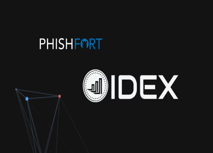 Crypto exchange IDEX partners with PhishFort to fight phishing