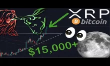 DONT BLINK! XRP/RIPPLE & BITCOIN ARE MOONING | WE WILL GO THIS HIGH | BREAKOUT EXPLAINED!