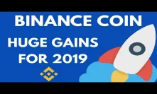 Binance Coin BNB - TOP PICK for 2019 for HUGE GAINS?