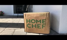 Unboxing food from Home Chef