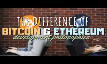 The difference of BTC and ETH development philosophies