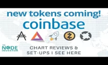 New Coinbase Tokens Coming!  | Plus Bitcoin Technical Analysis Update
