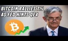 Bitcoin Pops 7% As FED Announces QE4 in 2020