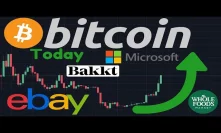 BITCOIN MASSIVE BULL RUN!!! | Bitcoin NEWS: Ebay, Microsoft, Wholefoods/Amazon & Bakkt News