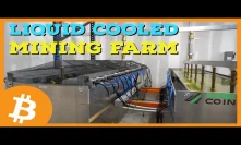 Liquid Cooled Bitcoin Mining Farm Tour | Immersion Cooling