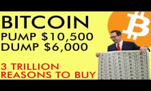 Bitcoin Halving Breakout $10,500 Then BIG PRICE CRASH? USA 3 Trillion Reasons to BUY BTC NOW!