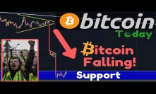 Bitcoin FALLING!! Support? | Why I SUPPORT The French Bank Run!! | Yellow Vests Vs. Banks