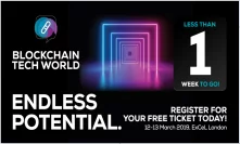 Blockchain Technology World to take place in UK’s largest tech event; Event primarily to focus on “real-world” blockchain applications