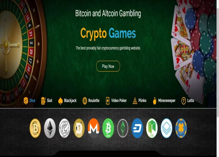CryptoGames: A haven for the ardent gambler!