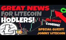 GREAT NEWS For Litecoin Hodlers! Big Move Is Almost Here (Special Guest)