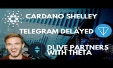 Cardano Shelley Update | Telegram Gram Token, SEC | DLive Partners With Theta Network | bitcoin news