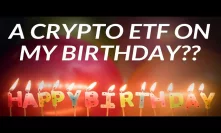 A Crypto ETF Birthday Present?? | BTC looks to move to $3k