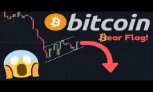 BITCOIN FALLING TO $8,863 SOON!!! | Bear Flag Emerges In The Bitcoin Price