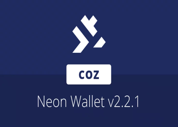 COZ releases Neon Wallet v2.2.1 with transaction history exporting