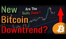 Has A New Bitcoin Downtrend Started? Bulls May Loose Control Of Bitcoin!