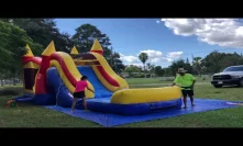 Bounce house business delivery