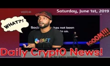 Daily News - EOS Voice | Binance DEX To Bar 29 Countries From Access | Ethereum Gas Increase | More!
