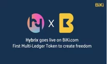 BiKi.com Lists Hybrix, First Multi-Ledger Token to Create Freedom of Transactions
